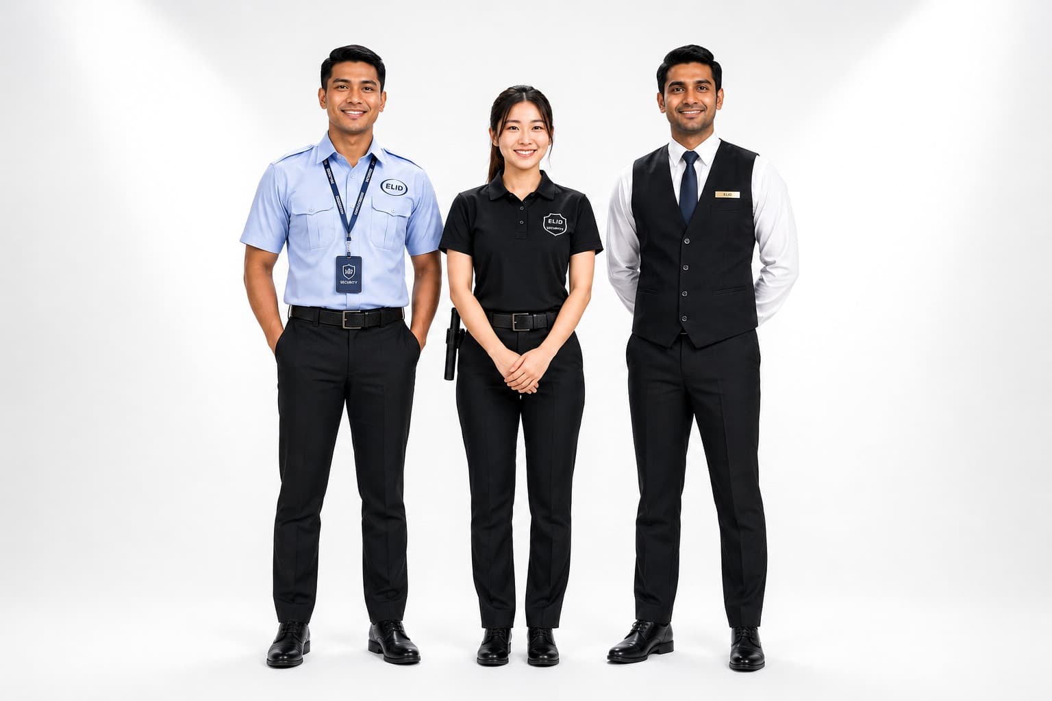 ELID security team representing different service roles